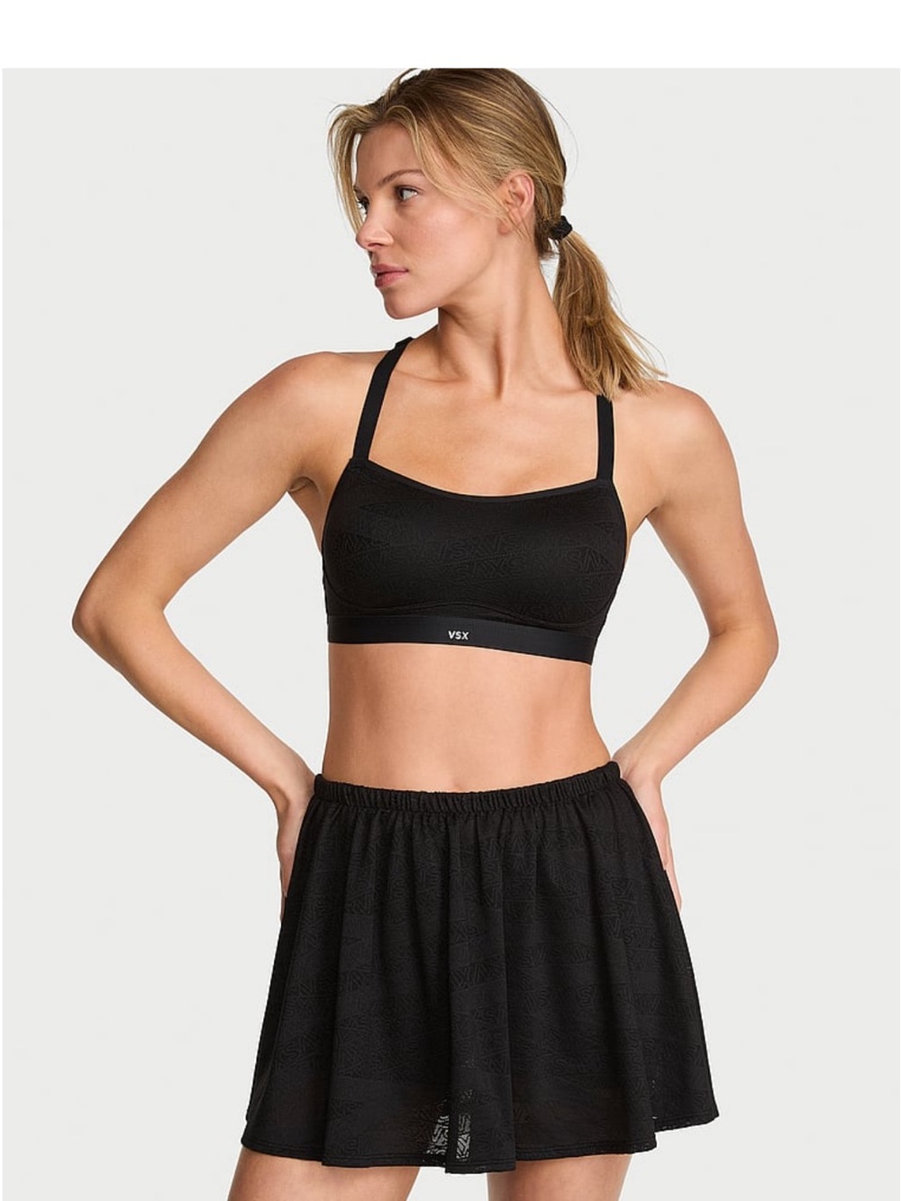 Victoria’s Secret VSX Angel Sport Bra - Black